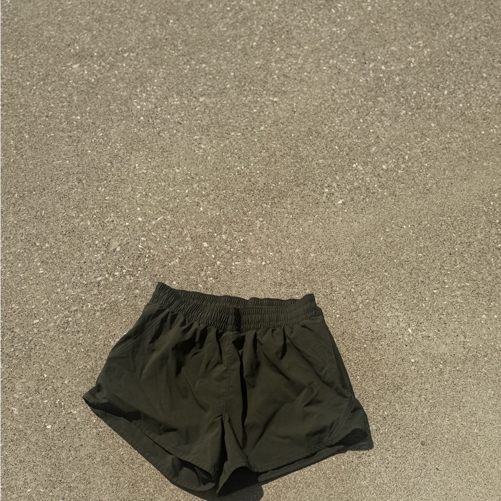 Olive Green Women's Shorts